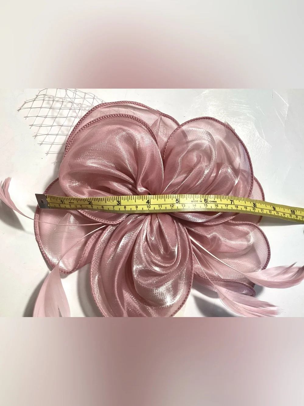 Pink Fascinator Tea Party Derby Hat for Women OS